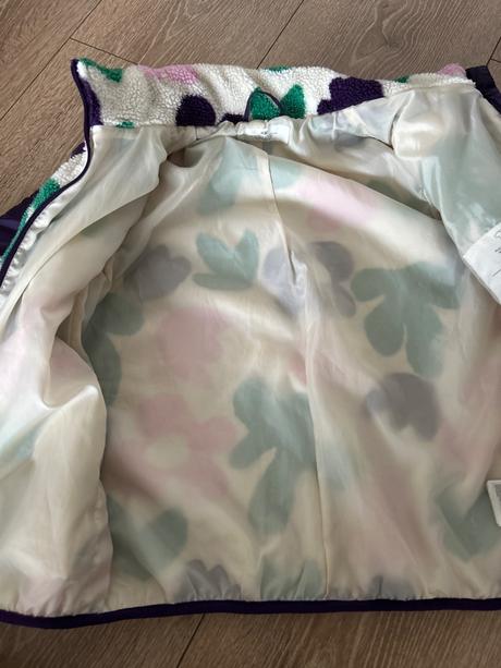 Zateplená bundička, h&m,134