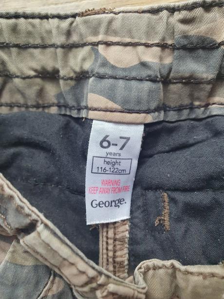 Maskáčové kraťasy 116-122, george,116