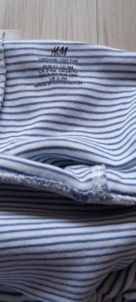 Dvojdielna bavlnená súprava, h&m,62