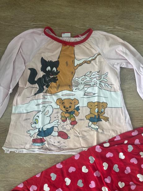 Srdiečkové pyžamo bamse lindex, lindex,110