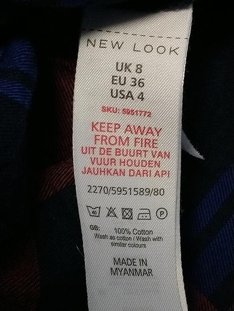 Dámska bavlnená blúzka, new look, new look,m