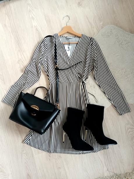 Čierno - biele šaty, m