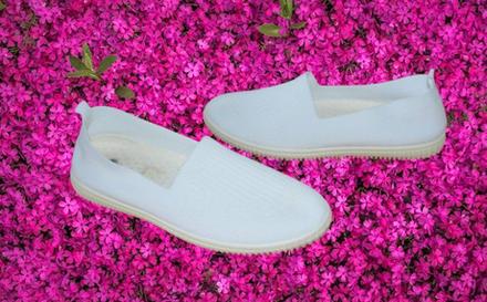 Biele slipp on topánky, veľ.39, 39