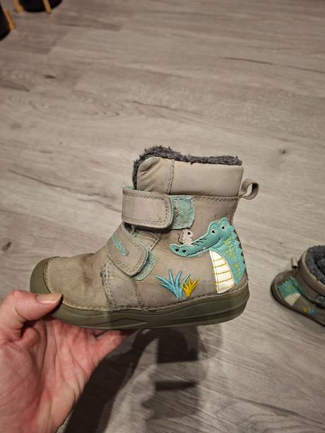 Béžové zateplené ddstep s krokodýlom, d.d.step,26