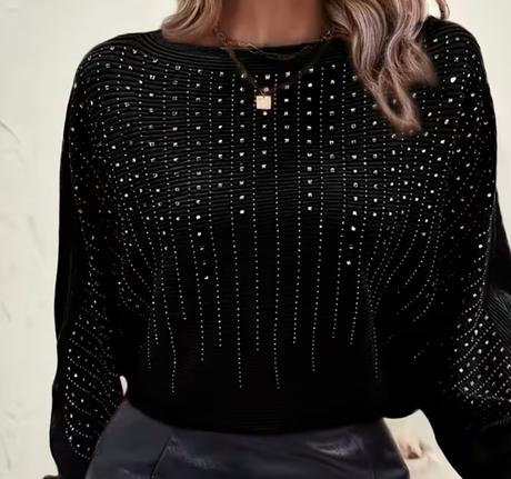 Sveter s kamienkami, m