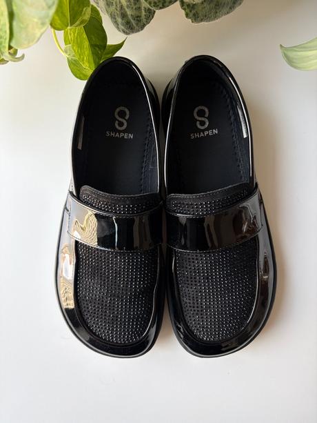 Shapen barefoot mokasíny sheen blink, veľkosť 40, 40