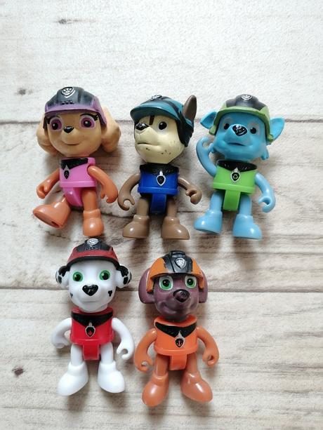 5x paw patrol postavicky, 