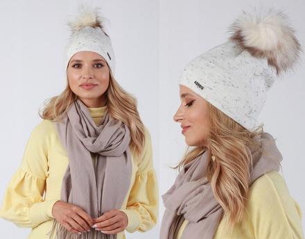 Dámska čiapka p8 mix farieb,