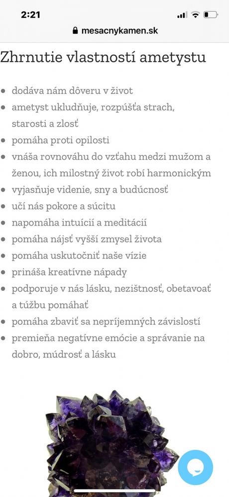 Nahrdelnik z mineralneho kamena ametyst,