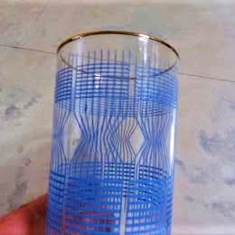 Staré socialistické retro poháre 8 ks, 