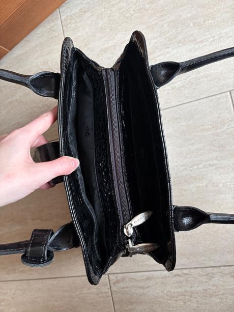 Kožená kabelka di gregorio, 