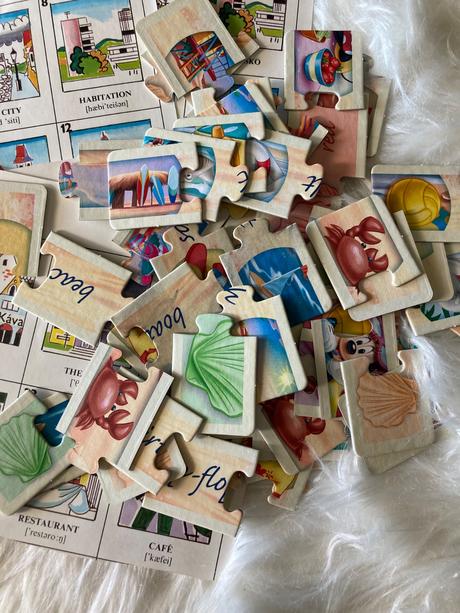 Angličtina-puzzle a pexeso, 