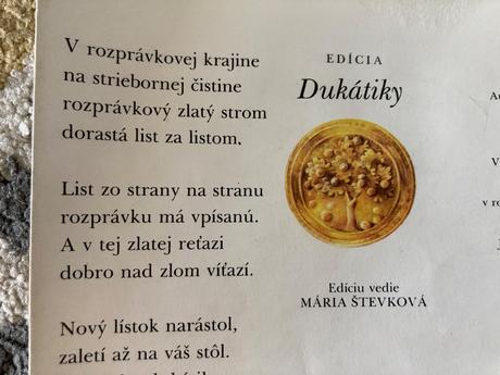 Chlapček palček dukátiky prvé vydanie (1990),