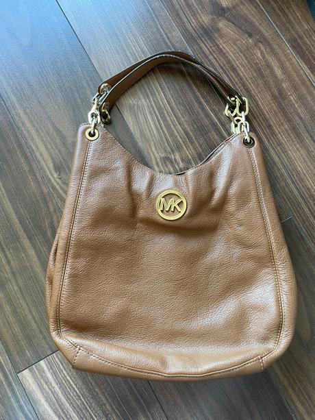 Kožená kabelka michael kors, michael kors