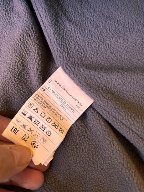 Teplá zimná vetrovka benetton, benetton,122