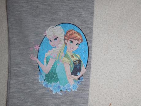 Legíny frozen -trojštvrťové, disney,122 / 128