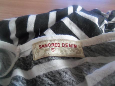 Nohavice zn. h&m loog + top zn. sancred denim, h&m,s