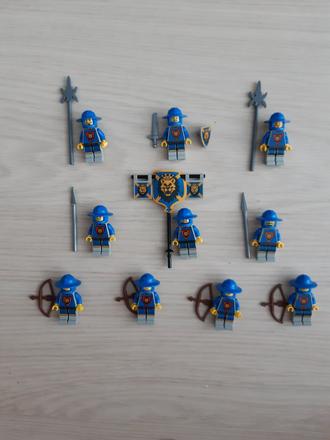 Predám lego mix nových figúrok knights kingdom, 