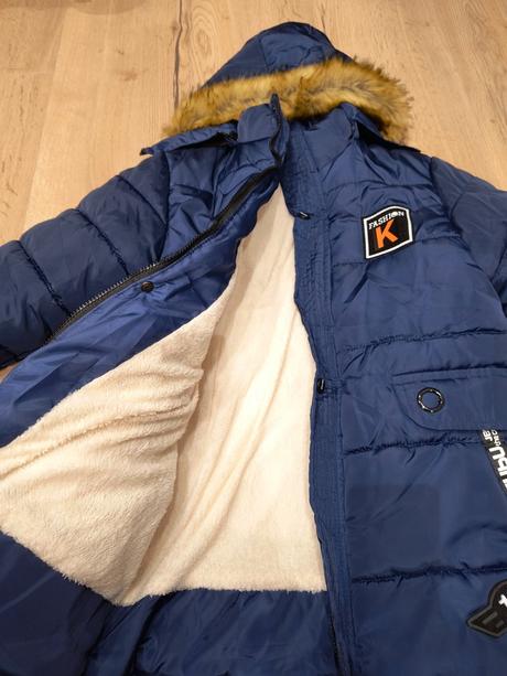 Krásna zimna bunda pre fešáka, 158