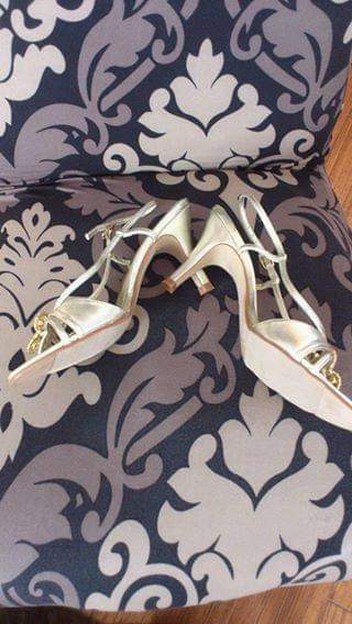 New look zlaté kamienkove sandále, new look,36