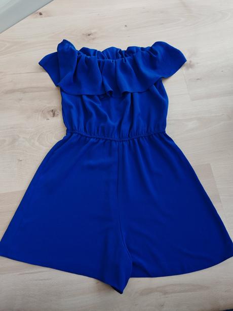 Kráľovský modrý overal 146/152, 152