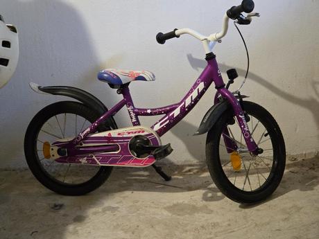 Dievčenský bicykel 16", ctm,16
