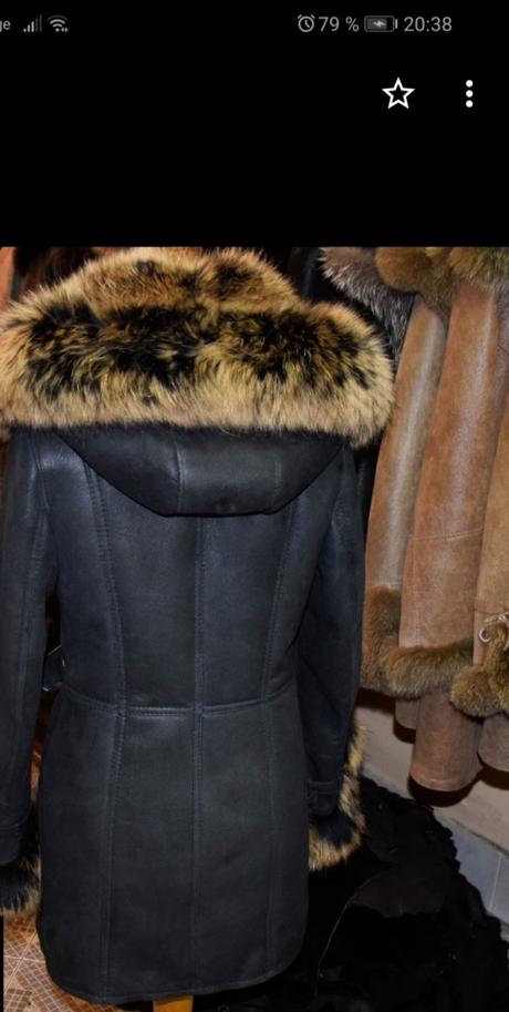 Pravý kožuch nový s vysackou, l