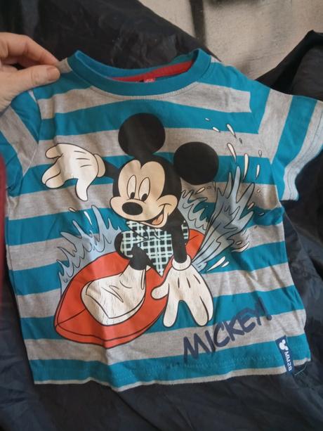 Tričká 98 104 mickey mouse spongebob patrola a ine, 98