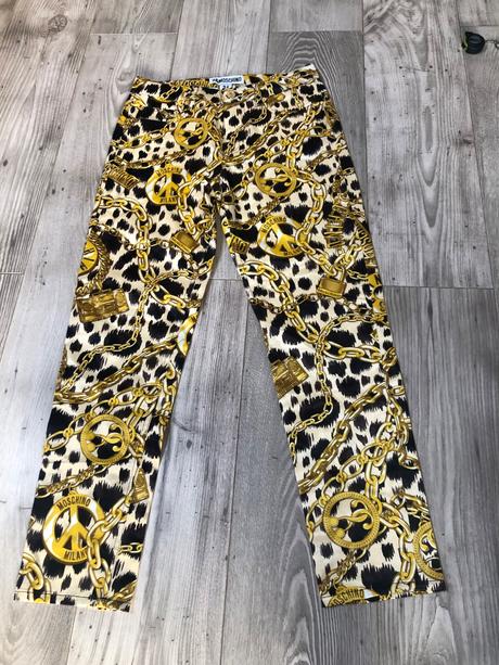 H&mmoschino nohavice, moschino,xs