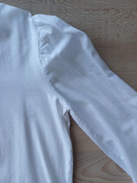 Tricko s balonovymi rukavmi, zara,152