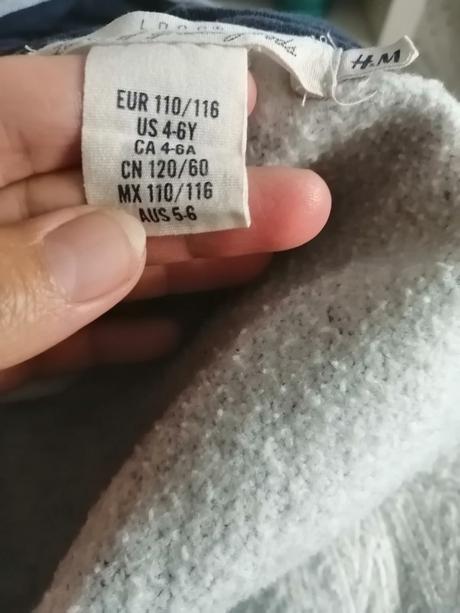 Mikina, h&m,110