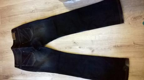 Dámske tmavomodré rifle ricci, l