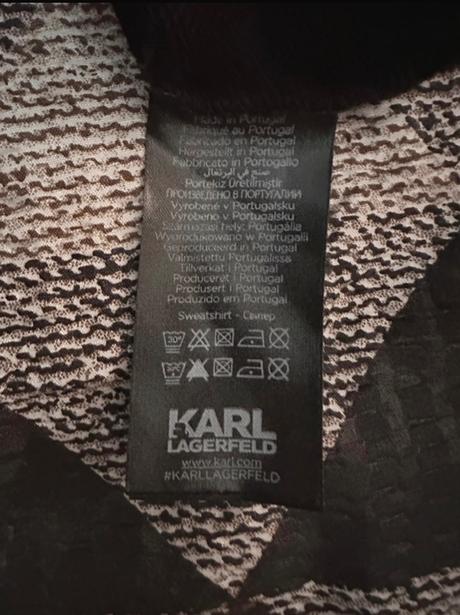 Karl lagerfeld-mikina, m