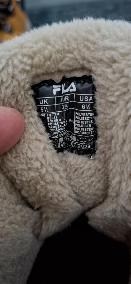 Zimne topanky fila, fila,39