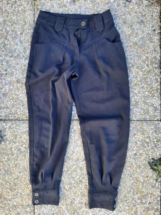 Dievčenské čierne nohavice velk. 128., 128