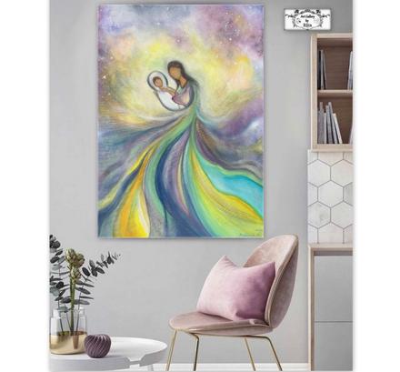 "materinská láska" maľba,