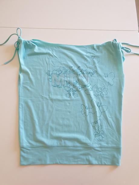 Bledomodré babyblue tričko, l