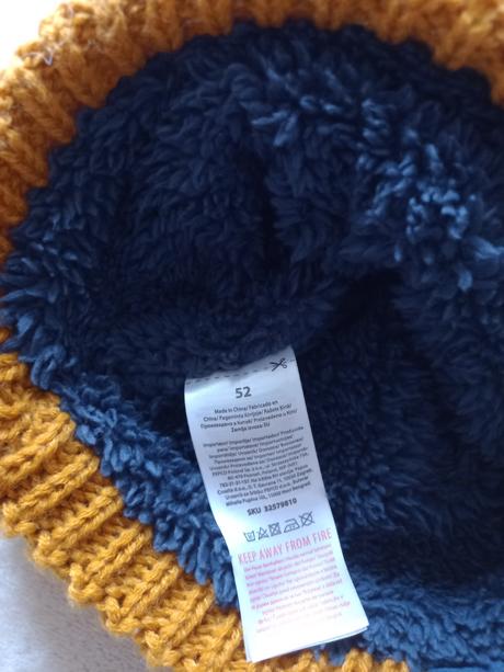 Zimná čiapka horčicova, 52