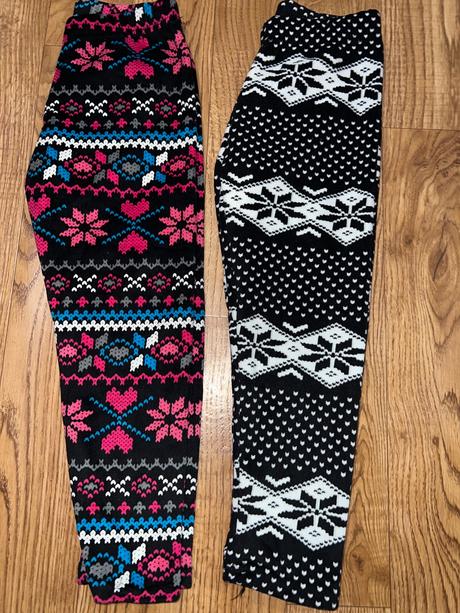 Vyteplene legíny voľnejšieho strihu, 122