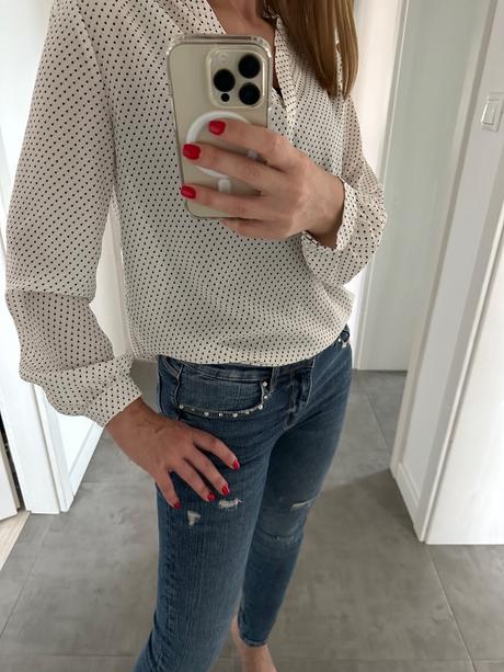 Blúzka s aplikáciou, s