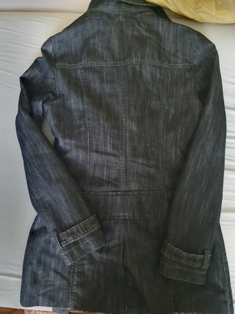 Kabát/ trenčkot džínsový, m