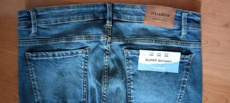 Elastické rifle pull&bear  "s/m", pull&bear,m / s