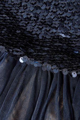 Sviatočné flitrové šaty next, next,104 - 158