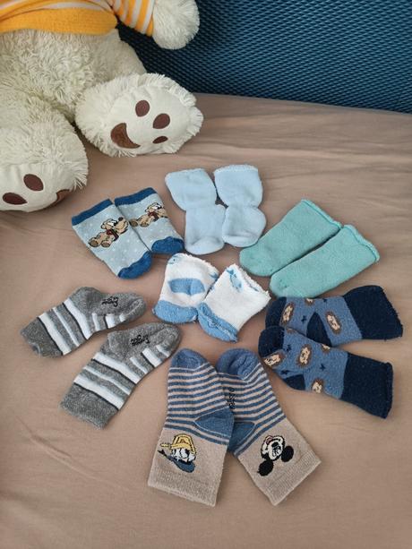 Ponožky 0-6 m, 