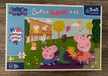Puzzle peppa pig 4+,