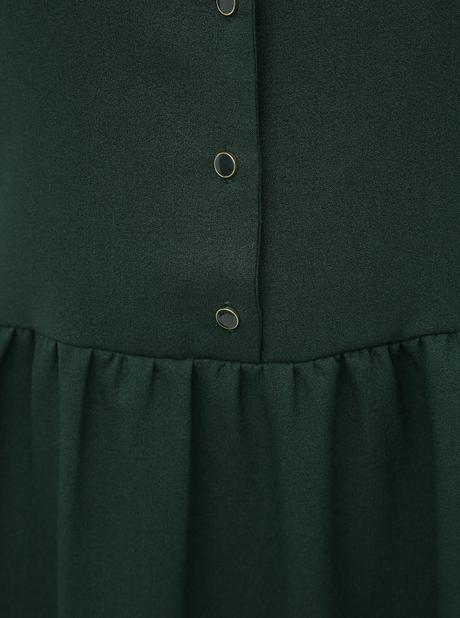 Vila clothes - zelené šaty, m