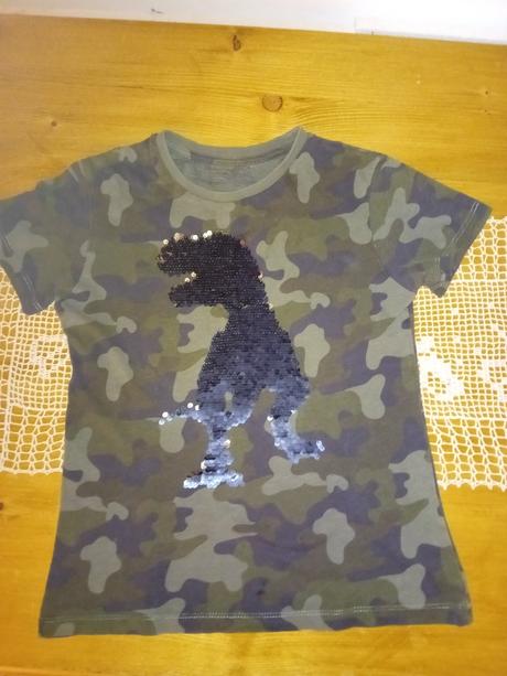 Tričko s flitrovým dinosaurom, next,134