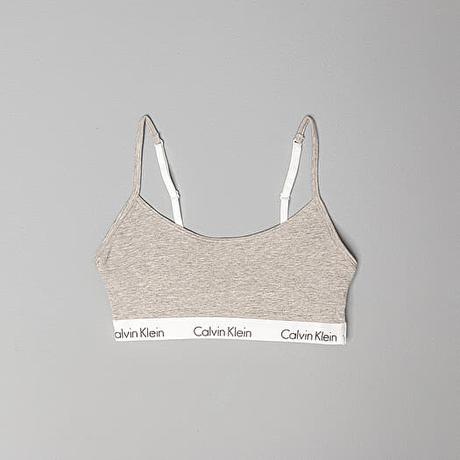 Ck one cotton unlined bralette, calvin klein,s