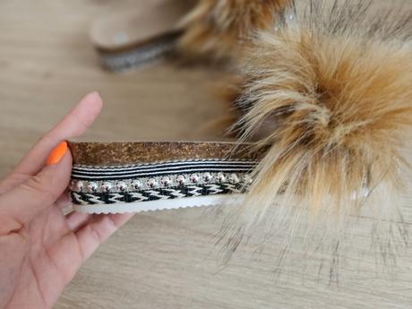 Nadherne slapky s kozusinkou.nove, 38 / 39