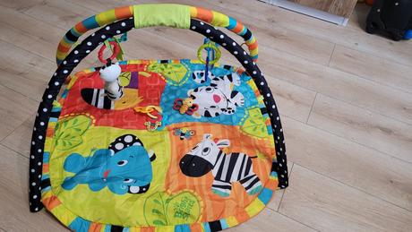 Hrazdicka, hracia deka bright star s hračkami, 